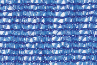 Μπλε πλαστική σκιά κήπων που πιάνει Raschel που πλέκεται με τη διαπερατότητα αέρα