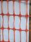 Κόκκινος HDPE αντι UV φράκτης διχτυού ασφαλείας κατασκευής που πιάνει 80gsm - 200gsm